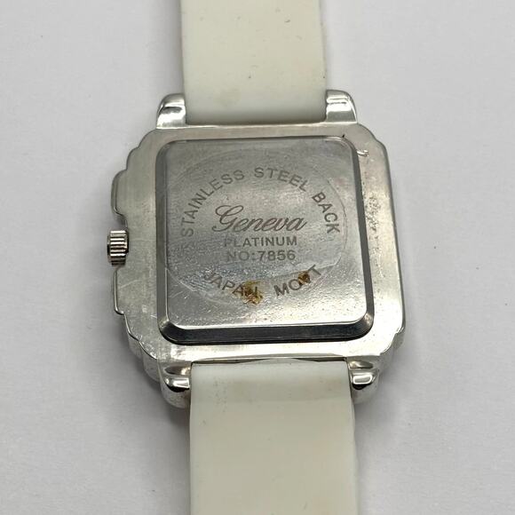 Retro Silver & White Men's Watch - Picture 5 of 5